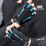 GEL Half Finger Cycling Gloves Bicycle Bike Outdoor Sports Gloves Liquid Silicone Non-slip Breathable