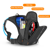 10L Ergonomic Cycling Hydration Backpack MTB Bicycle Bag Mountaineering Hiking Climbing Traveling Camping Outdoor Sports Packsack