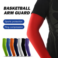 1PC Summer Sports Arm Compression Sleeve Basketball Cycling Arm Warmer Running UV Protection Volleyball Sunscreen Arm Sleeves