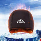 1PCS Winter Warmer Cycling Hat Waterproof Windproof Ear Protection Fleece Hat Cycling Helmet Hats for Outdoor Sports