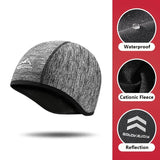 1PCS Winter Warmer Cycling Hat Waterproof Windproof Ear Protection Fleece Hat Cycling Helmet Hats for Outdoor Sports