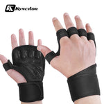 1Pair Hand Grips Gymnastics Gloves Grips Silicone Anti-Skid Gym Fitness Gloves Weight Lifting Grip Gym Crossfit Trainining