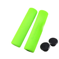 1Pair Mountain Bike Grips Handles Mtb Cuffs Silicone Handles For Bicycle Handlebar Cover Ergonomic Lock On Grips With Bar Ends