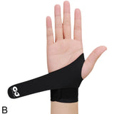 1Pc Gym Wrist Band Sports Wristband New Wrist Brace Wrist Support Splint Fractures Carpal Tunnel Wristbands For Fitness