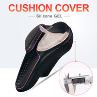 Thickened Silicone GEL Bicycle Saddle Cover Mountain Bike Seat Cover Cushion Comfortable Soft