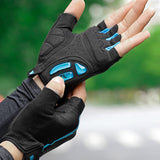 GEL Half Finger Cycling Gloves Bicycle Bike Outdoor Sports Gloves Liquid Silicone Non-slip Breathable