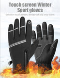 Riding Gloves Bike Warm Cold Windproof Mountain Bike Full Finger Motorbike Electric Car Equipment