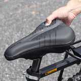 Gel Silicone Bicycle Saddle Cover MTB Road Bike Seat Cushion Cover Waterproof PU Leather Thicken Memory Foam Anti-Slip