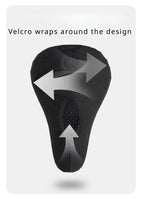 Bicycle Saddle Cover Mountain Road Bike Silicone Shock Absorber PU Surface Waterproof Saddle Cover Riding Equipment