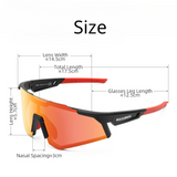 Photochromic Cycling Glasses Outdoor Sports Polarized Sunglasses Myopia Frame Men Women Eyewear Goggles