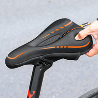 GEL Bicycle Saddle Cover MTB Road Bike Seat Cover Cushion Comfortable Breathable Anti-Slip With Rain Cover