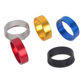 2PCS 10mm Aluminum Alloy Headset Stem Spacer MTB 28.6mm Fork Washer Cap for Road Bike Cycling