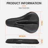 Gel Silicone Bicycle Saddle Cover MTB Road Bike Seat Cushion Cover Waterproof PU Leather Thicken Memory Foam Anti-Slip