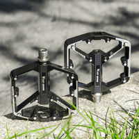 Aluminum Alloy 3 Bearings Bicycle Pedals  MTB Mountain Road BMX Bike Flat Pedals Anti-slip