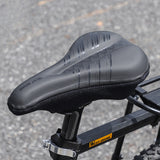 Gel Silicone Bicycle Saddle Cover MTB Road Bike Seat Cushion Cover Waterproof PU Leather Thicken Memory Foam Anti-Slip