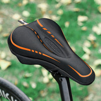 GEL Bicycle Saddle Cover MTB Road Bike Seat Cover Cushion Comfortable Breathable Anti-Slip With Rain Cover