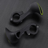 Universal Cycling Bicycle Bike MTB Moutain Bike Handle Bar Ends Handlebar Ends Nylon Fiber Ergonomic 22.2mm Ultralight