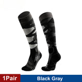 1Pair Ski Socks Cold Weather Socks for Snowboarding Snow Thermal Knee-high Warm Socks Hunting