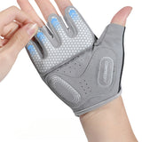 Fitness Gloves Half-finger Outdoor Sports Non-slip Shock-absorbing Palm Protector Breathable Cycling Gloves