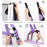 Air Yoga Tension Belt One Line Horse Inverted Split And Bent Waist Belt Stretching Yoga Auxiliary Trainer