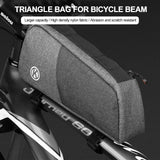 Bicycle Bags Cycling Top Front Tube Frame Bag Phone Case 1.5L Waterproof Storage Pouch Road Bicycle Accessories MTB Bike Bags