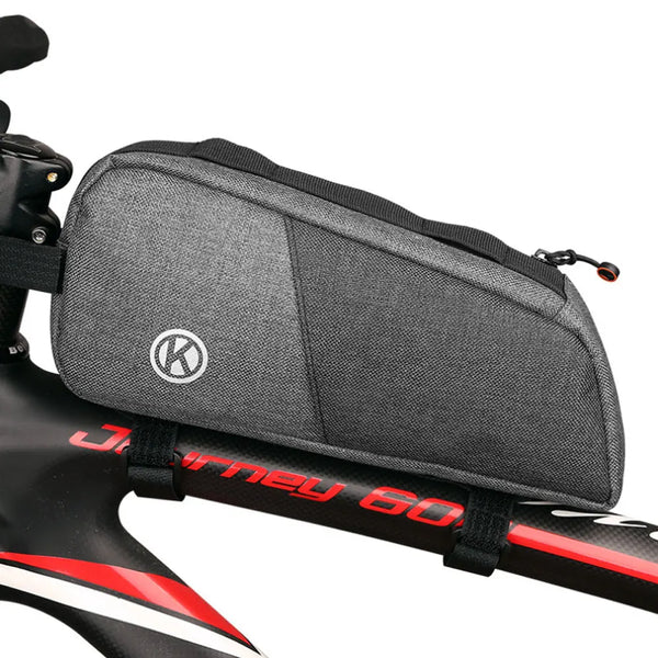 Bicycle Bags Cycling Top Front Tube Frame Bag Phone Case 1.5L Waterproof Storage Pouch Road Bicycle Accessories MTB Bike Bags