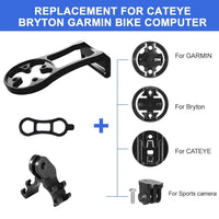 Bicycle Computer Mounter Bike Handlebar Computer Holder Support for Garmin Bryton Alloy MTB Biycle Speedometer Bracket Cat Eye