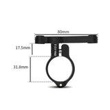 Bicycle Water Clamp Bottle Holder Adapter Aluminum MTB Road Bike Seat Post Bar Rack Mount For 31.8mm Bike Handlebar