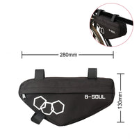 Bike Bicycle Bag Waterproof Triangle Bike Bag Front Tube Frame Bag Mountain Bike Triangle Pouch Frame Holder Bicycle Accessories