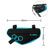 Bike Bicycle Bag Waterproof Triangle Bike Bag Front Tube Frame Bag Mountain Bike Triangle Pouch Frame Holder Bicycle Accessories