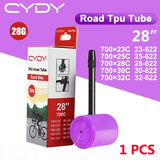 CYDY TPU Tube Road Bicycle Inner Tube 700x23C 25C 28C 32C cycling Bike accessories French Valve