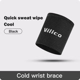 Cool Feeling Wrist Guard With Elastic Weaving Fitness Running Cycling Outdoor Daily Exercise Comfortable and Sweat Absorbing