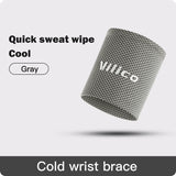 Cool Feeling Wrist Guard With Elastic Weaving Fitness Running Cycling Outdoor Daily Exercise Comfortable and Sweat Absorbing