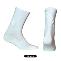 Cycling Socks Reflective New DH Highly Cycling Sports Running Fitness Moisture Wicking Lycra Breathable Mid-Calf Socks