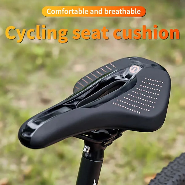 Bicycle Seat MTB Road Bike Saddles PU Ultralight Breathable Comfortable Seat Cushion Soft Comfortable Sports Racing Access