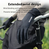 GUB Cycling Gloves Road Bike MTB Windproof Fleece Gloves Microfiber Material Sensitive Touch Screen