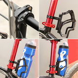 GUB G-21 Bicycle Water Bottle Cage Adapter Adjustable Rotation Bike Water Rack Seatpost Handlebar Bottle Holder Mount Clip