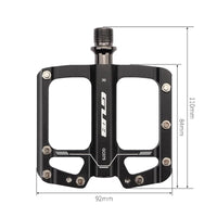 GUB GC075 Bicycle Pedal 3 Bearings Anti-slip Ultralight CNC Mountain MTB Bike Pedal Sealed Bearing Road Pedals Cycing Bike Parts