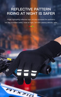 Winter Motorcycle Riding Thermal Cycling Gloves Bicycle Warm Touchscreen Full Finger Gloves Waterproof Outdoor Skiing For Men