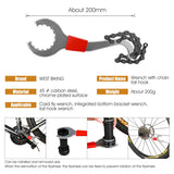 Multifunctional Bicycle Repair Tool Kits Chain Breaker Flywheel Remover Crank Puller Wrench MTB Road Bikes Maintenance Tools