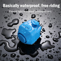 Electric Bike Bell 130dB Horn Rainproof MTB Road Bicycle Handlebar Ring Silica Gel Shell Bell Cycling Accessories