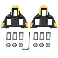 Hot Cleat Set 6 Degree Float Road Bike Pedal Cleats Compatible for Shimano SPD-SL 1 Pair