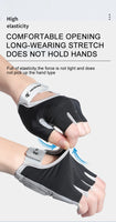 Half-Finger Fitness Gloves Anti-slip Breathable Palm Cycling Sports Weightlifting Gloves Dumbbell Training Wrist Guard