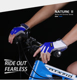 Cycling Gloves Half Finger Bike Gloves Shockproof Breathable MTB Mountain Bicycle Gloves Men Sports Cycling Clothings