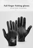 Fishing Gloves 2 Half Finger Resistance Anti Slip Outdoor Sports Waterproof