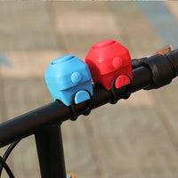 Electric Bike Bell 130dB Horn Rainproof MTB Road Bicycle Handlebar Ring Silica Gel Shell Bell Cycling Accessories