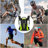 WEST BIKING 16L Cycling Backpack Bicycle Bike Water Bag Outdoor Sports Mountaineering Hiking Climbing Camping Travel Backpack Waterproof Ultralight