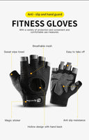 Gym Gloves Heavyweight Sports Exercise Weight Lifting Gloves Body Building Training Sport Fitness Gloves For Fiting Cycling