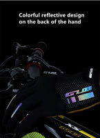 GUB Mountain Bike Winter Full Finger Glove Bicycle Windproof Warm Touch Screen Gloves Cycling Equipment