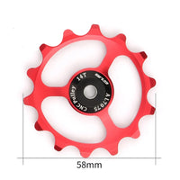 GUB 11T 12T 13T 14T MTB Bicycle Rear Derailleur Jockey Wheel 9/10/11 Speed Guide Pulley Alloy CNC For for Shimano SRAM Road Bike